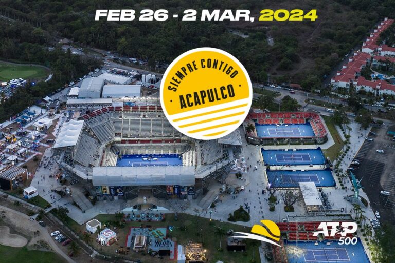 Sí será el Abierto Mexicano de Tenis 2024 en Acapulco