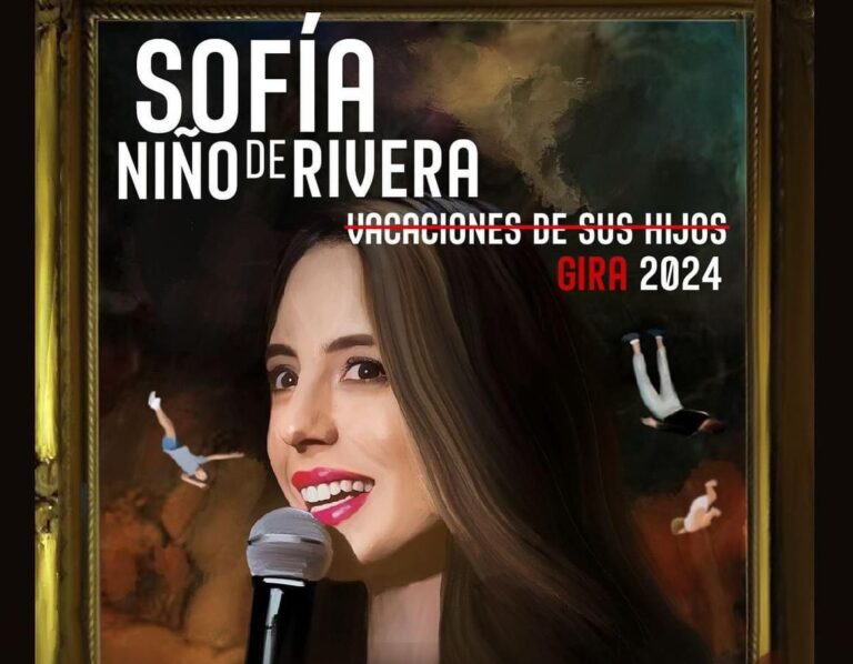 Sofía Niño de Rivera llegará a Saltillo para presentar su show de comedia en vivo