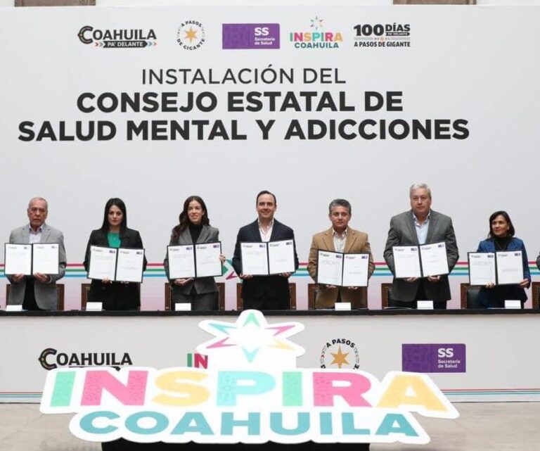 INSPIRA Coahuila impulsa un gran proyecto de salud mental y prevención de adicciones