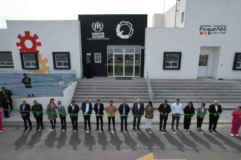 Inauguran en Saltillo guardería para hijos de personas refugiadas