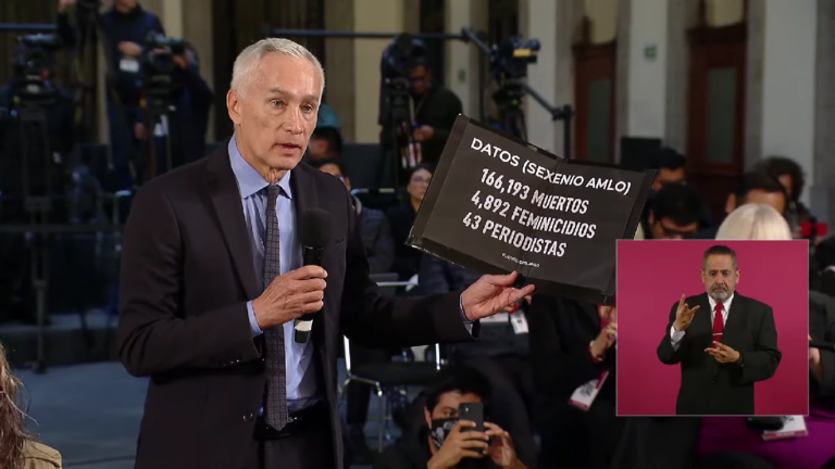 Cuestiona Jorge Ramos violencia y AMLO dice ‘México es pacífico’