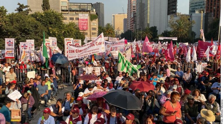 Cierra Claudia Sheinbaum precampaña