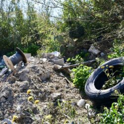Convierten terrenos baldíos en basureros clandestinos en colonia Guanajuato de Arriba de Ramos Arizpe7