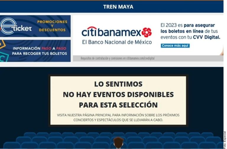 Falla el Tren Maya; suspenden venta de boletos