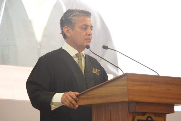 Magistrado presidente Miguel Mery rinde el informe anual de actividades 2023 del poder judicial de Coahuila