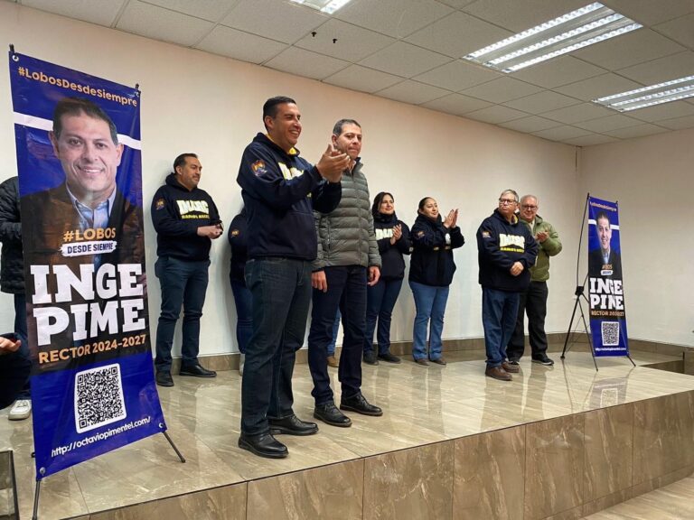 Octavio Pimentel, candidato a rectoría de la UAdeC visita el IMARC Ramos Arizpe 