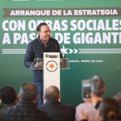 Pone en marcha Manolo Obras Sociales, a Pasos de Gigantes