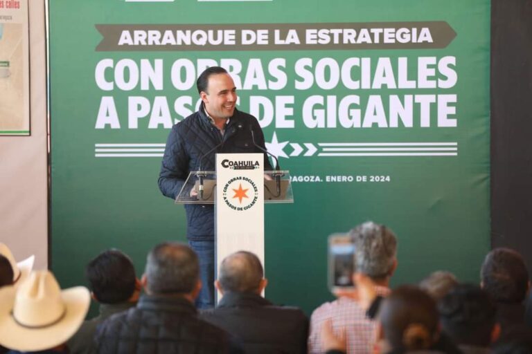 Pone en marcha Manolo Obras Sociales, a Pasos de Gigantes