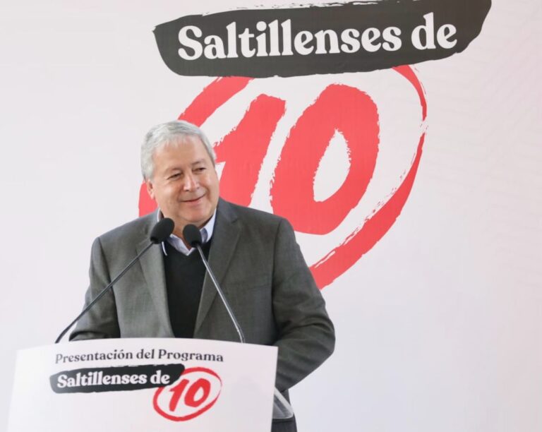 Presenta Chema Fraustro programa Saltillenses de 10