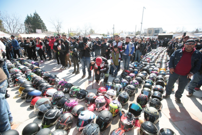 Asisten miles de bikers de todo el país a la XIX Bendición de Cascos en Parras