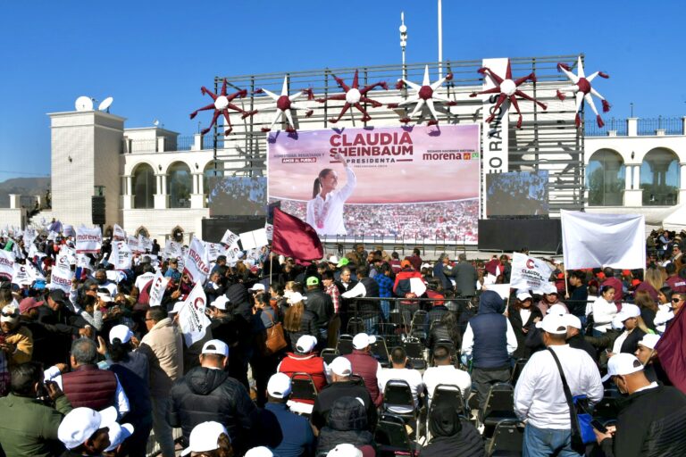 Es prensa blanco de agresiones durante mitin de Claudia Sheinbaum