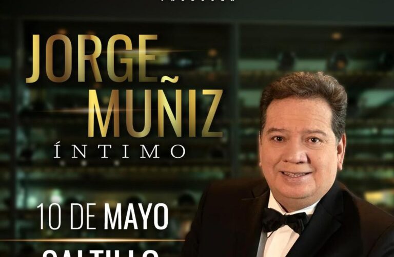 Jorge “Coque” Muñiz llegará a Saltillo con un concierto íntimo para celebrar el Día de las Madres