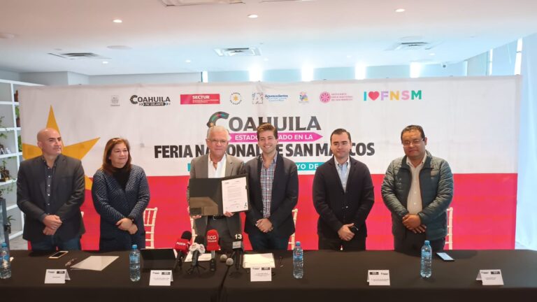 Será Coahuila Estado invitado en la Feria Nacional de San Marcos 2024