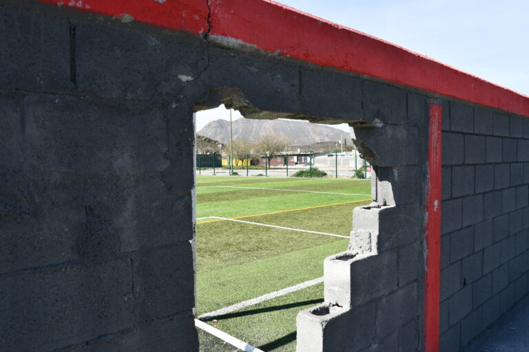 Vandalizan área de canchas deportivas en Santa Luz Analco; autoridades valoran implementar vigilancia permanente 