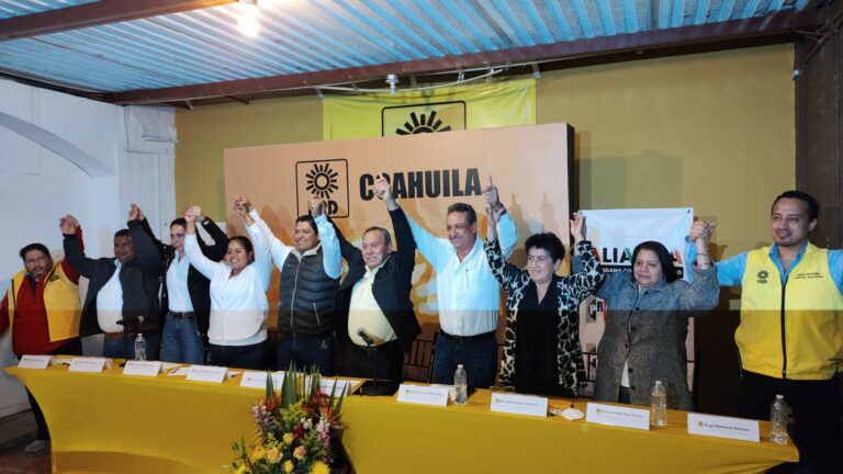 Anuncia PRD precandidatos a alcaldías de Coahuila y a diputado federal por el Distrito 8