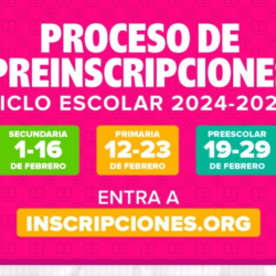 Avanzan preinscripciones para secundaria en Coahuila