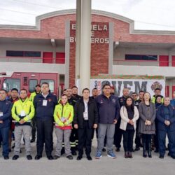 Capacita Saltillo a departamentos de PC y bomberos de 3 estados