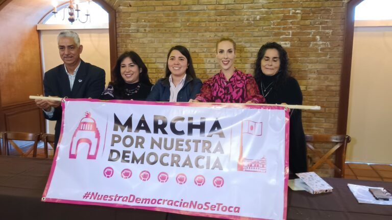 Invitan a saltillenses a “Marcha por Nuestra Democracia” este domingo