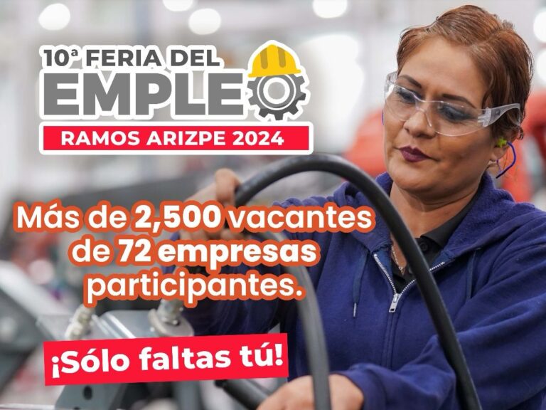 Lista Feria del Empleo en Ramos Arizpe con 2 mil 500 vacantes