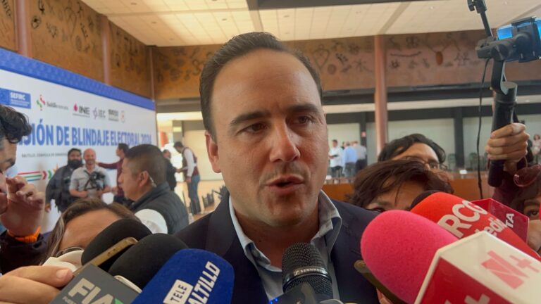 Se trabajará de manera coordinada para blindar elecciones en Coahuila: Manolo