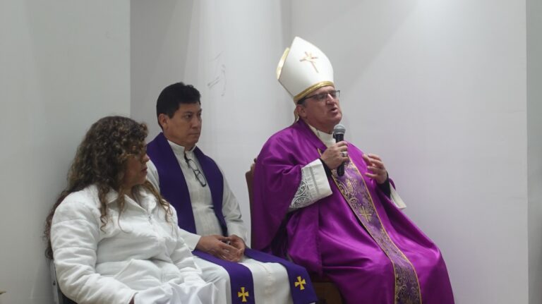 Pide obispo Hilario por Templo de San Judas Tadeo y su comunidad tras acto de vandalismo