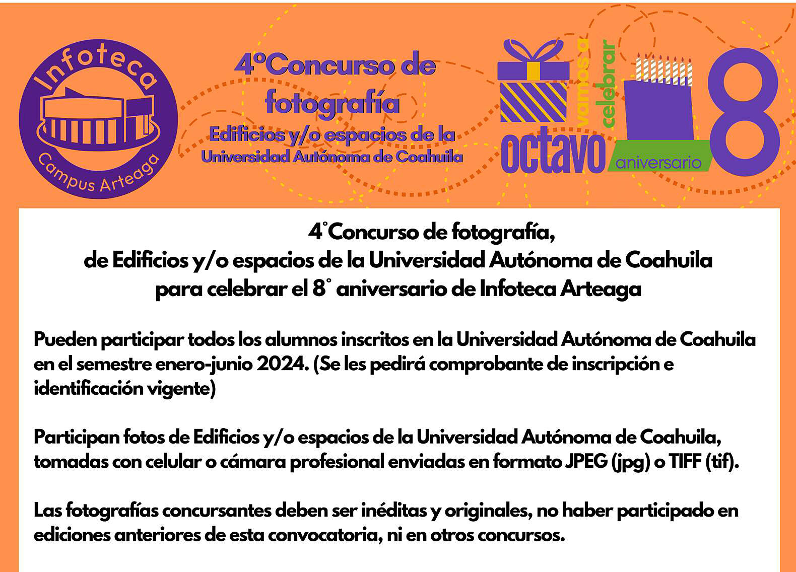 Convoca Infoteca Arteaga de la UA de C a participar en el Cuarto ...