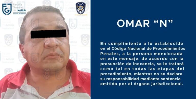 Detienen a presunto violador serial en la Ciudad de México