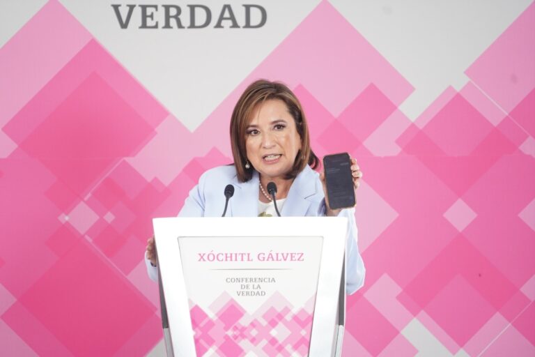 El eje central de mi campaña será la seguridad: Xóchitl Gálvez