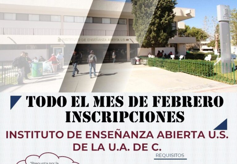 En el mes de febrero el IDEA Saltillo de la UA de C abrirá sus inscripciones para estudiar el bachillerato