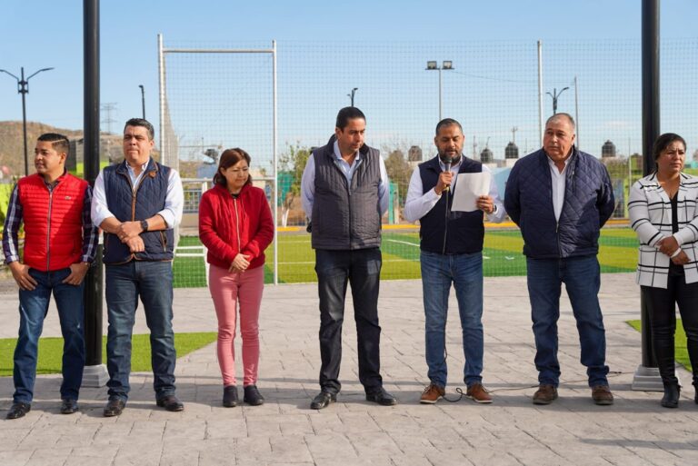 Familias de Cactus II, en Ramos Arizpe, cuentan con un nuevo espacio para el deporte y la recreación