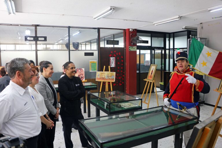 Inauguran la Exposición Itinerante “Batalla de la Angostura” en el IDEA de la UA de C