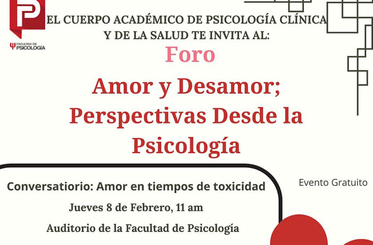 Invita UA de C al Foro “Amor y Desamor: Perspectivas desde la Psicología”