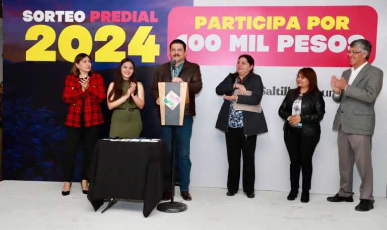 Premia Saltillo a contribuyentes cumplidos