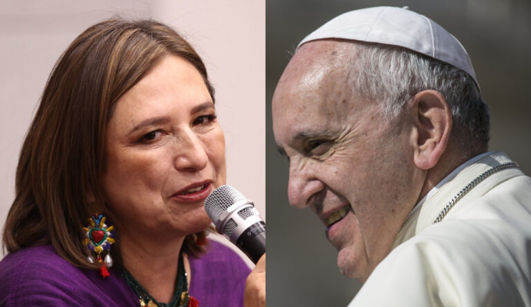 Se reúne Xóchitl Gálvez con el Papa Francisco