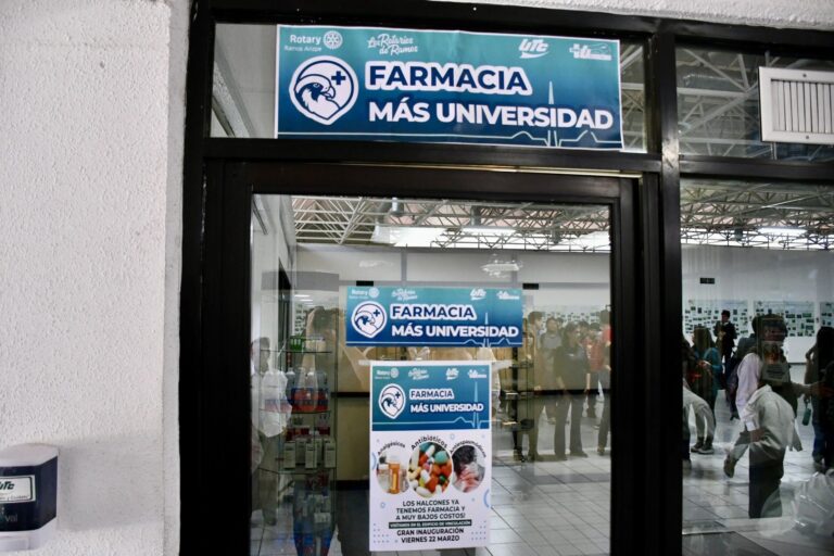 Abre UTC servicio de farmacia a la comunidad universitaria y sus familias 