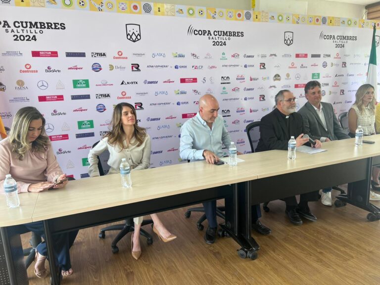 Anuncian Copa Cumbres 2024 en Saltillo