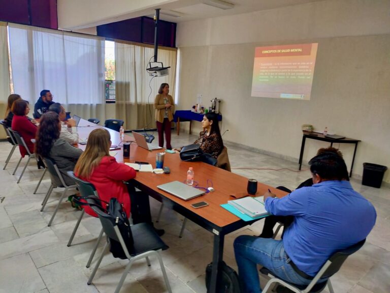 CIJ Ramos Arizpe apoya en la capacitación a docentes para la detección de conductas suicidas