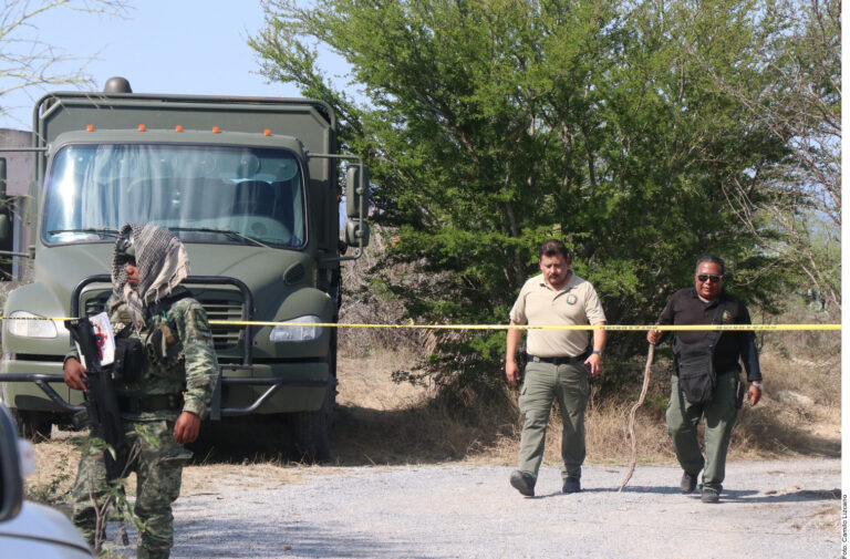 Cae sospechoso de crímenes descubiertos en Pesquería