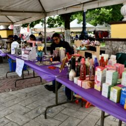 Con el ‘Mercado Morado’ expositoras ofrecen sus productos a los ramosarizpenses3