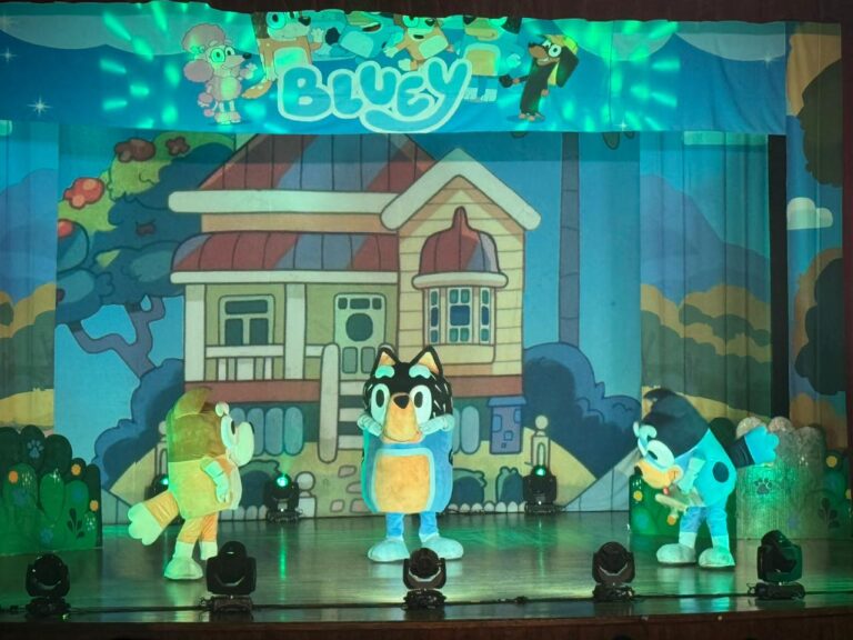 El show de Bluey llegó a Saltillo con dos funciones inolvidables