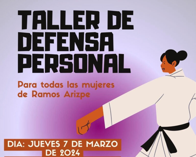 IMMUJER de Ramos Arizpe alienta a mujeres a participar en taller gratuito de defensa personal 