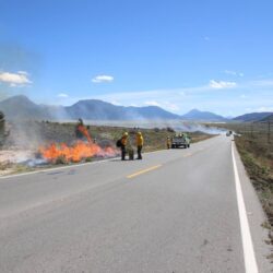 Inicia Protección Civil de Arteaga quema controlada de líneas negras en carreteras6