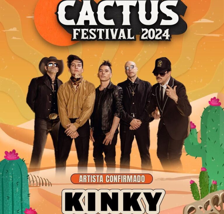 Kinky llegará a Saltillo a la segunda edición del Cactus Festival