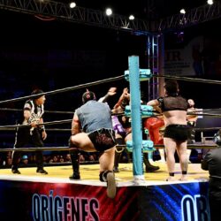 Saltillenses disfrutaron de la Lucha Libre AAA; Vampiro Canadiense se despide de la afición 24