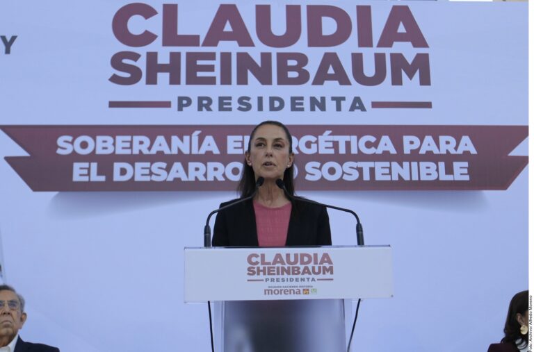 Rechaza Sheinbaum uso electoral de apoyos