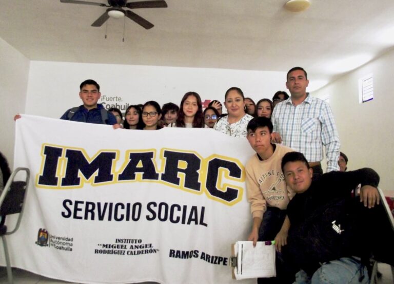 Alumnos del IMARC Ramos Arizpe realizan servicio social con enfoque comunitario