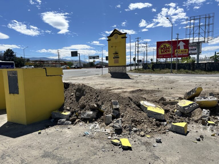 Dan inicio trabajos de construcción de entrada monumental en Ramos Arizpe 