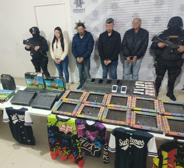 Detiene GRS a 4 foráneos por reportes de estafa con las canicas