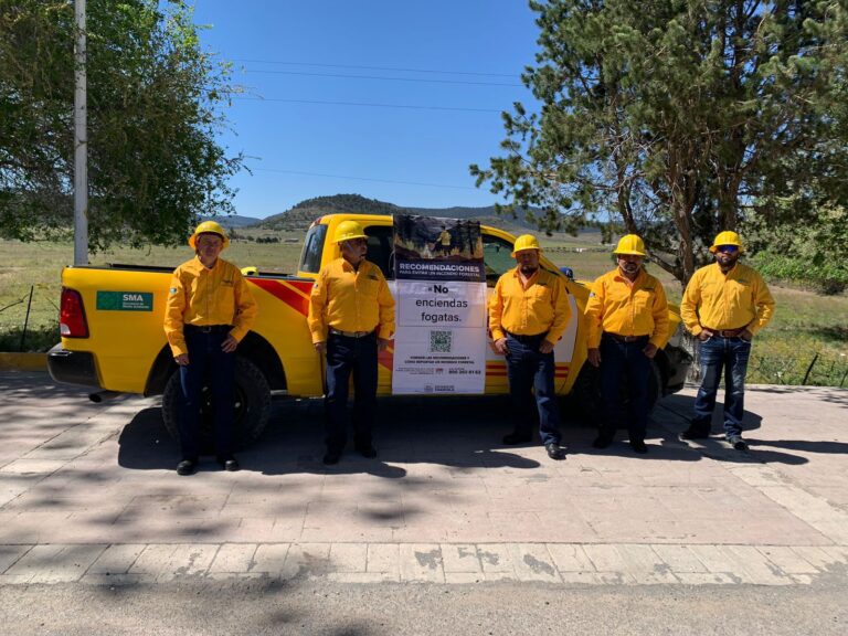 En acción Brigadas Rurales para prevenir Incendios Forestales en la Sierra de Arteaga