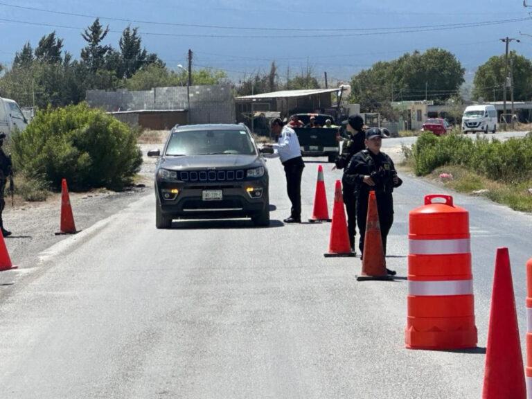 Fortalece Saltillo seguridad durante Semana Santa 